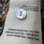 Cleobella Fabiola Organic Cotton Peasant Blouse Size M Photo 9