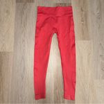 Set Active  Bright Coral Pink Athletic Leggings - Size Medium Photo 1