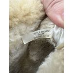 J.Crew Women's Round Toe Faux Fur Lace Up Lug Sole Combat Boots Brown Size 9 M Photo 13