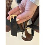 Naturalizer  Women’s Sally Sandals Size 7 Brown Black Leather READ DESC Photo 3