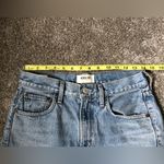 AGOLDE Cherie High Rise Straight Leg Jean in Tone Blue Denim Size 25 Waist Photo 12