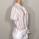 Vince Camuto stripe shirt sleeve top. NWT Photo 2