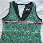 Marmot Larissa Dress Medium Green Double Lined Printed A-Line Outdoor Athleisure Photo 4