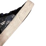 Vintage Havana Navy Blue and Silver Metallic High Top Sneakers Photo 5