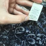 Seductive Wear by Cinema Etoile Bra Vintage Lace Wirefree Size Large Brami Cami Black Photo 2