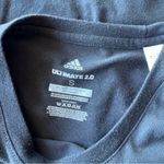 Adidas Black Short Sleeve Tee Classic Crew Neck Ultimate 2.0 T Shirt Size S Photo 5