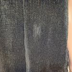 Rachel Roy small metallic shimmer pleated sleeveless keyhole top TS Black Photo 2