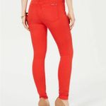 7 For All Mankind Jen 7 By  Women's Ankle Skinny Jeans Pants Size 4 27 NWT Red Photo 11