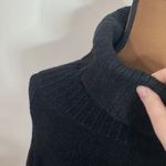 Anthropologie Paloma Cowl neck plush oversized balloon sleeve sweater black sz S Photo 6