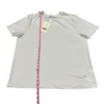 Fabletics Women's 2XL Gray Quick-Dry Short Sleeve T-Shirt Casual Photo 4