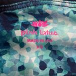 Pink Lotus  Exercise Leggings Midnight Run in Crystal Blue Womens Size XS Photo 6