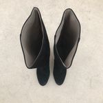 Valentino Garavani Valentino women’s black suede knee high block heel boots size IT 37 US 7 Photo 6