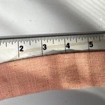 Vintage Statement Braided Waist Belt Womens Ivory Pink Tie Fabric 80s 90s Boho Photo 13