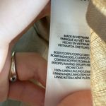 Lauren Ralph Lauren Linen Relaxed Fit Roll Tab Sleeve Shirt Birch Tan 2X Quiet L Photo 10