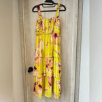 Revolve BTFL Oleander Pleated Tiered Dress in Bright Orchid Size XS Floral Photo 3