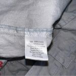 Johnny Was Pete and Greta  Shorts Womens 6 Linen Gray Bermuda Lightweight Photo 4