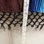 Judith March  Dress Women Large Rainbow Fringe Boho Coastal Cruise Resort Beach Photo 6