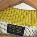 Brooks Brothers Vtg Argyle Patterned Sweater pullover cozy cute large cotton Photo 3