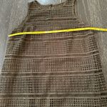 Abercrombie & Fitch Women's S Green Crochet Sleeveless Sheath Dress Photo 14