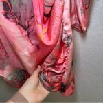 Dolores Promesas Marble Satin Mini Dress Women’s EU 42 party formal going out Pink Size M Photo 4