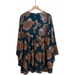 The Clothing Company ‎ Blue and Brown Floral Dress Photo 1