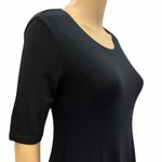 Popular Basics  Elegant Black Mini Dress Photo 5