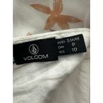 Volcom Coco Ho Tieback Cami Hawaiian Tropical Flower Floral Crop Top Small 4 6 Photo 4