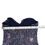 Miss Me Y2K  Navy Dark Romantic Grunge Fairycore Floral Corset Top Women S Boho‎ Photo 5