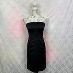 Ted Baker Ted‎ Baker London Black Strapless Sheath Dress Size 2 Cocktail Party Photo 1