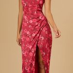 Altar'd State NWT Altar’d State Red Ruth Corset Satin Maxi Dress. Size XL Photo 0