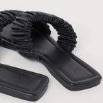 H&M Square toe vegan leather sandals Photo 3