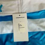 Outplay Unisex Board Shorts Blue White Striped Swim Shorts Size XL Tie Waist NWT Photo 7