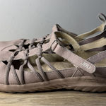 Jambu JBU by  Juliet Dusty Rose Strappy Ballet Flats Comfort Walking Women Size 9 Photo 0