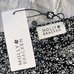 Molly Bracken  Black and White Floral Top Photo 7