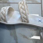Shade & Shore Target  Women's Cream Braided Sandals Photo 1