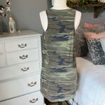 Z Supply  Camo Dress Knit Swing Womens Small Slip Swing Photo 4
