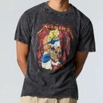 Metallica Harvester Of Sorrow / Acid Wash Graphic T Photo 2