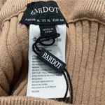 Bardot  Size XL  Pleated Skirt Buttons Midi Buttons Slit Ribbed Photo 4