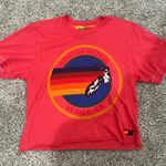 Aviator Nation  Signature Boyfriend Tee Cropped Circle Venice Photo 0