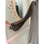 CROSBY by Mollie Burch Crosby By Mollie S Burch Drop Waist Long Sleeve Green V-neck Women’s Dress Photo 4