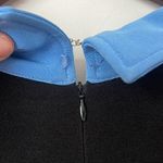 Joseph Ribkoff Vintage Black Blue Collar Form Fitting Maxi Dress Size 8 ! Photo 6