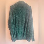 Zenana Outfitters Cozy Green Turtleneck Sweater Large Photo 4
