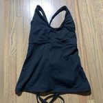 Athleta  Tankini top swimsuit black small Photo 0