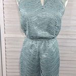 Ultra Pink UP by  Lace Romper w Cutout Bust Sage Green-Small Photo 0