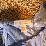 LC Lauren Conrad  Striped‎ Top Keyhole Back Casual Blouse XXL Photo 1