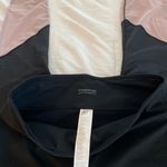 Fabletics Powerhold Black/Pink Ankle Leggings Photo 2