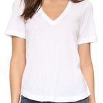 Club Monaco White V Neck Tee Photo 0