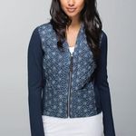 Lululemon CARDIGAN AGAIN NAVY FULL ZIP JACKET SIZE US 6 Photo 0