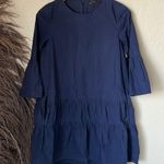 COS  navy tiered dress Photo 1