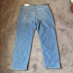 American Eagle  Mom High Rise Stretch Jeans SIZE 14/32W Long Photo 6
